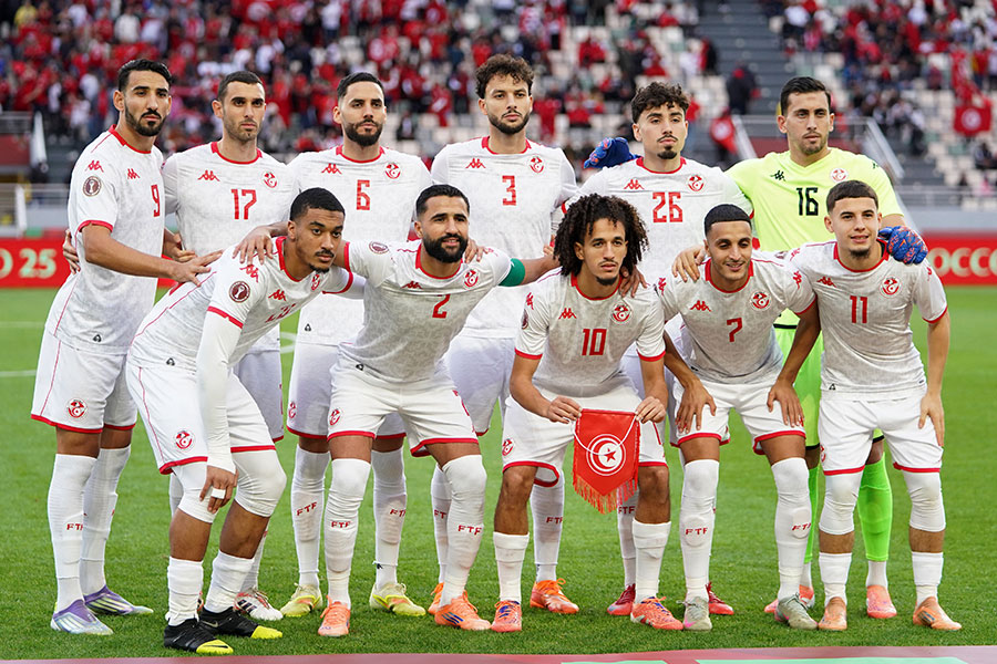 森保ジャパンが北中米W杯で対戦するチュニジア代表【写真:ロイター】