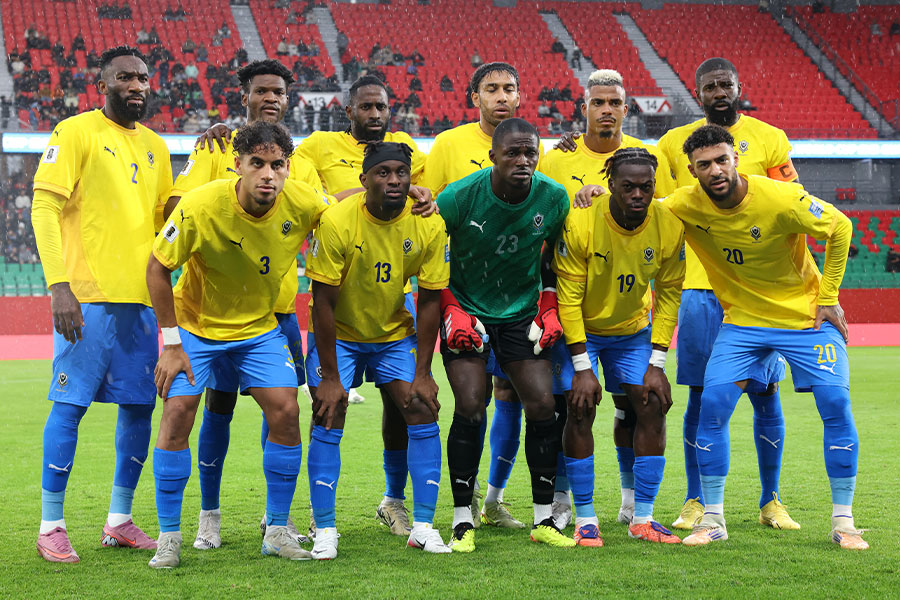 AFCONで3連敗となったガボン代表【写真：ロイター/アフロ】