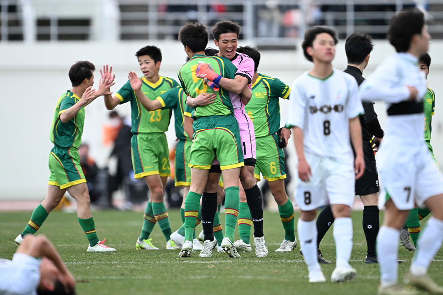 ベスト8進出を決めた帝京長岡【写真:徳原隆元】