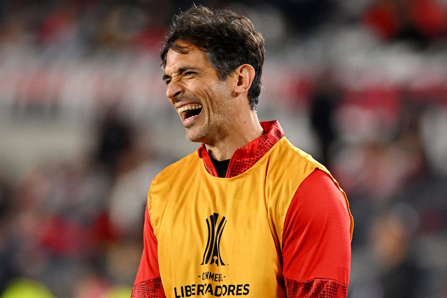 元パラグアイ代表のロケ・サンタクルス【写真：ロイター/アフロ】