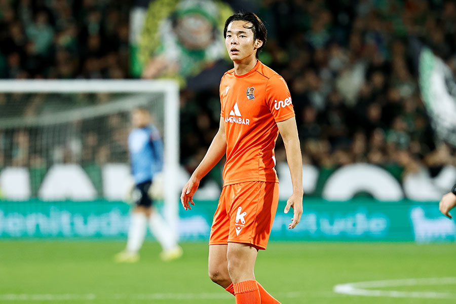 ソシエダ指揮官が喜多壱也について言及【写真：ムツ・カワモリ/アフロ】