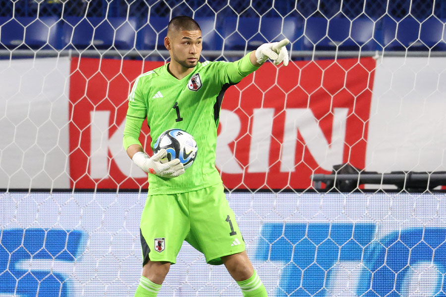 中村航輔がC大阪に新加入した（写真は2023年）【写真：高橋 学】