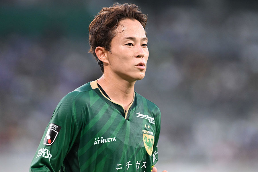 森田晃樹が背番号を7番から10番に変更した【写真：徳原隆元】