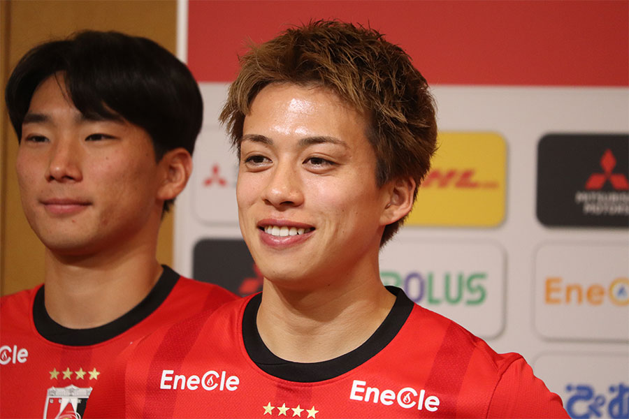 京都から復帰した宮本優太【写真：轡田哲朗】