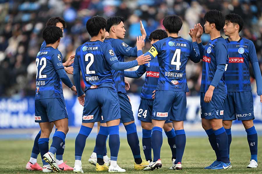 水戸の集合写真が話題【写真：徳原隆元】