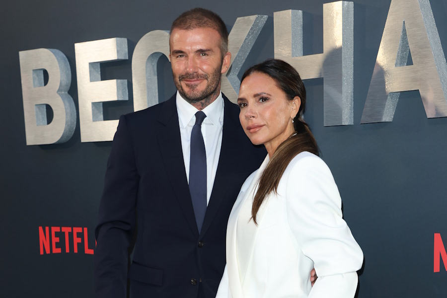デイビッド・ベッカム氏と妻のヴィクトリア【写真：Getty Images】
