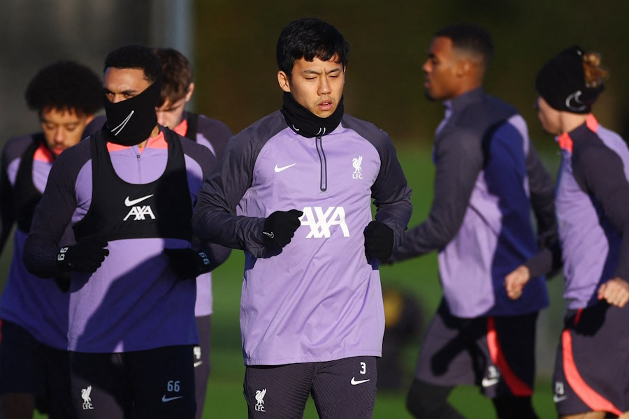 リバプールで活躍する遠藤航【写真：ロイター】