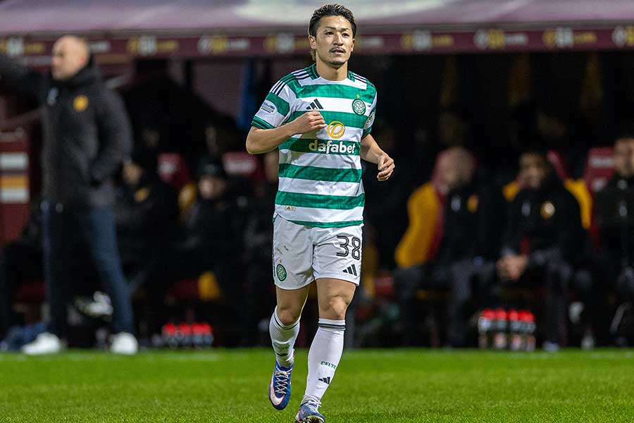 セルティックの前田大然【写真：アフロ】