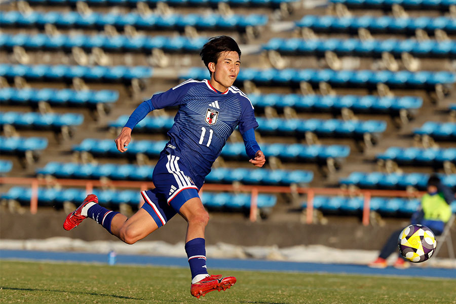 U-23日本代表の石橋瀬凪【写真：アフロ】