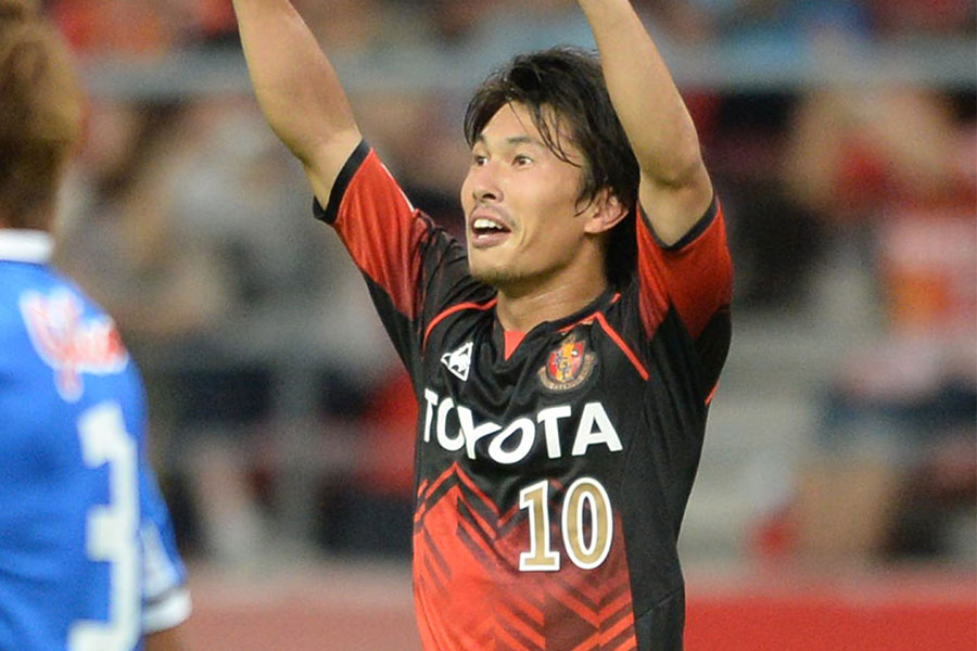 名古屋グランパスの黄金期を支えた小川佳純【写真：産経新聞社】