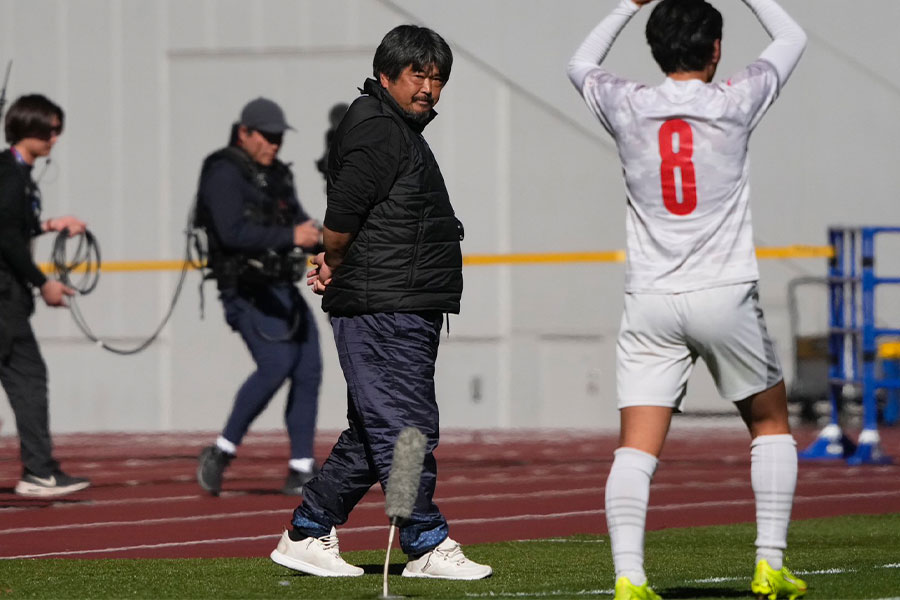 尚志の仲村浩二監督【写真：増田美咲】