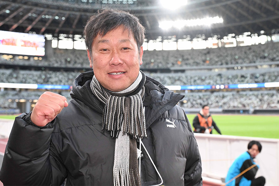 神村学園の有村圭一郎監督【写真：徳原隆元】