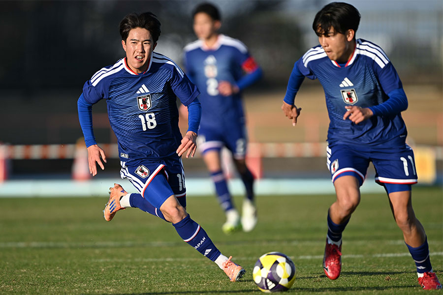 U-23日本代表が無傷の3連勝で準決勝へ【写真：徳原隆元】