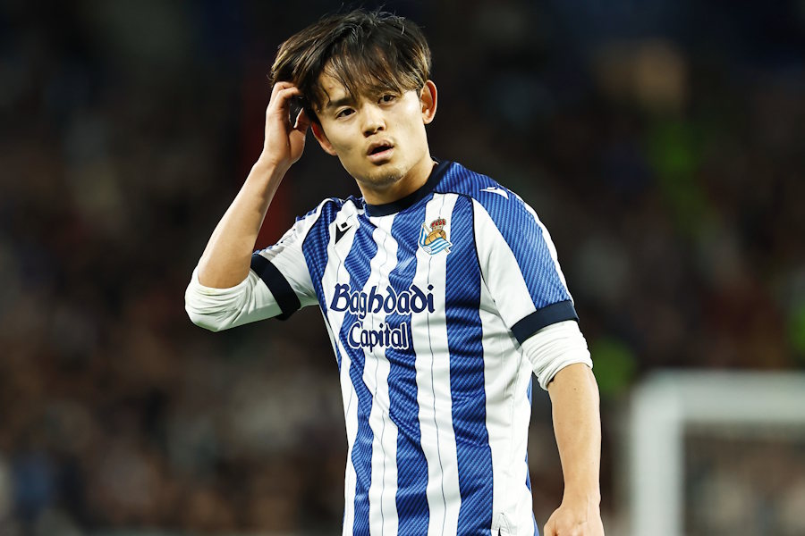 カップ戦でフル出場し勝利に貢献した久保【写真：ムツ・カワモリ/アフロ】