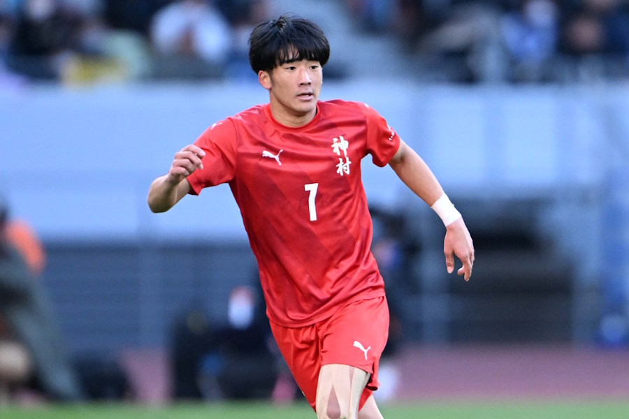 神村学園の細山田怜真【写真：徳原隆元】