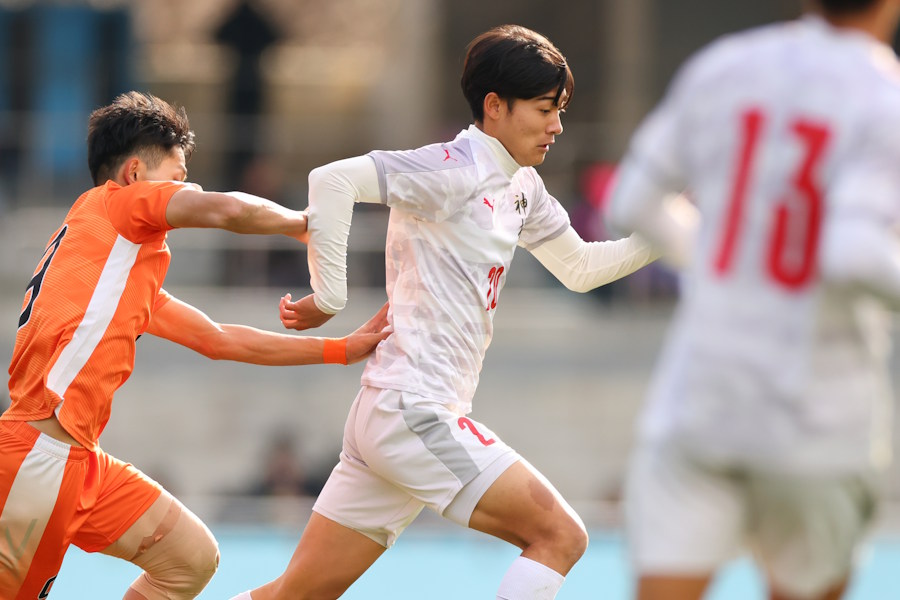神村学園の竹野楓太【写真：森田直樹/アフロスポーツ】