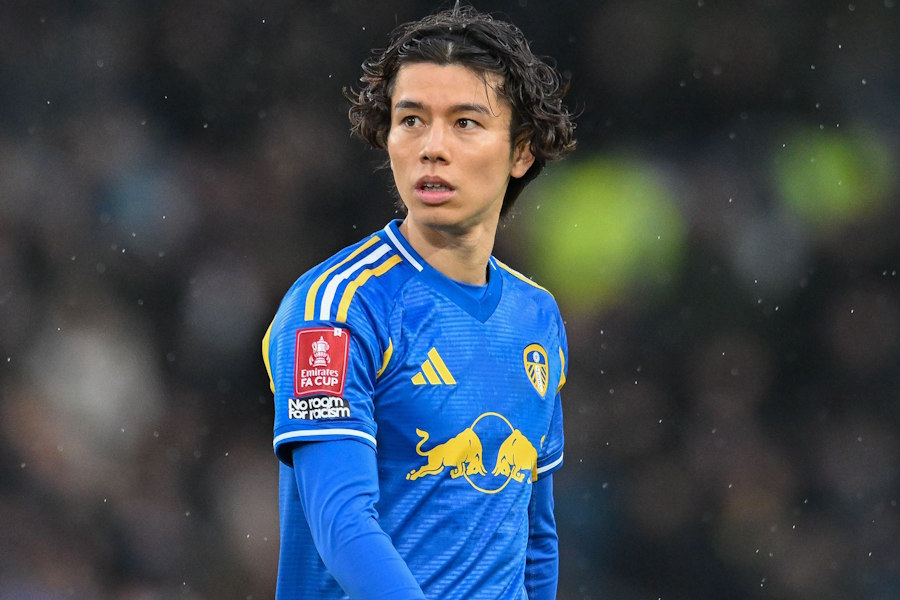 リーズの中で傑出した選手と評価を受ける田中【写真：REX/アフロ】