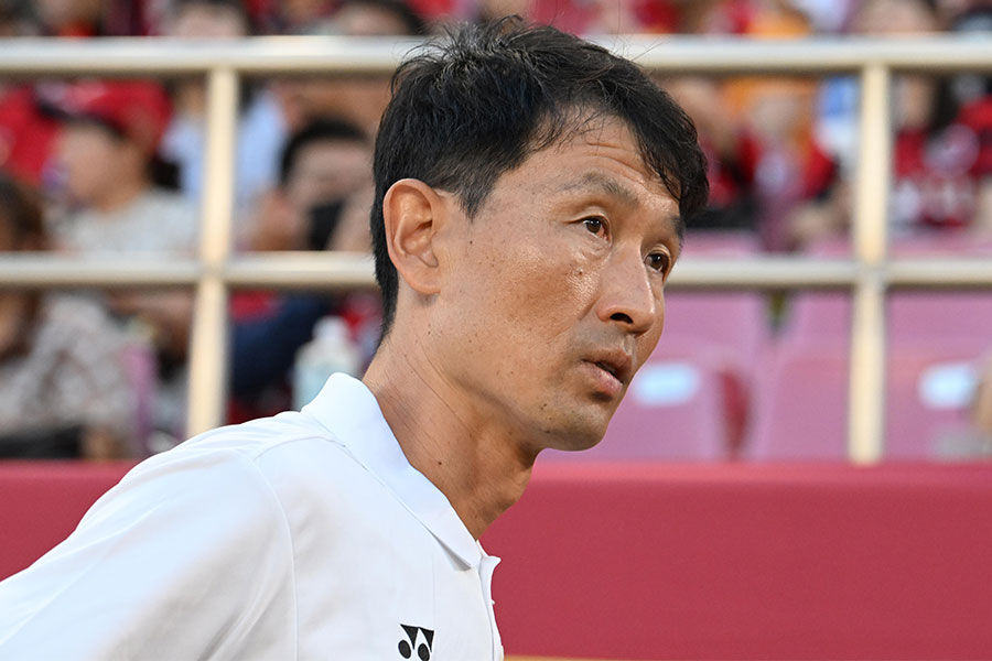 福岡が金明輝前監督のコンプライアンス違反について謝罪【写真:徳原隆元】