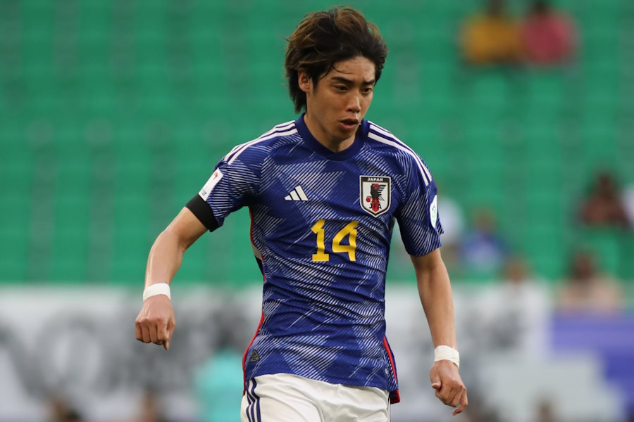 日本代表の伊東純也【写真:Getty Images】