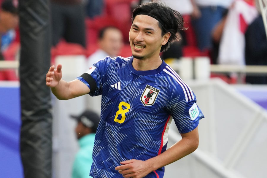 2ゴールを決めた南野拓実【写真：Getty Images】