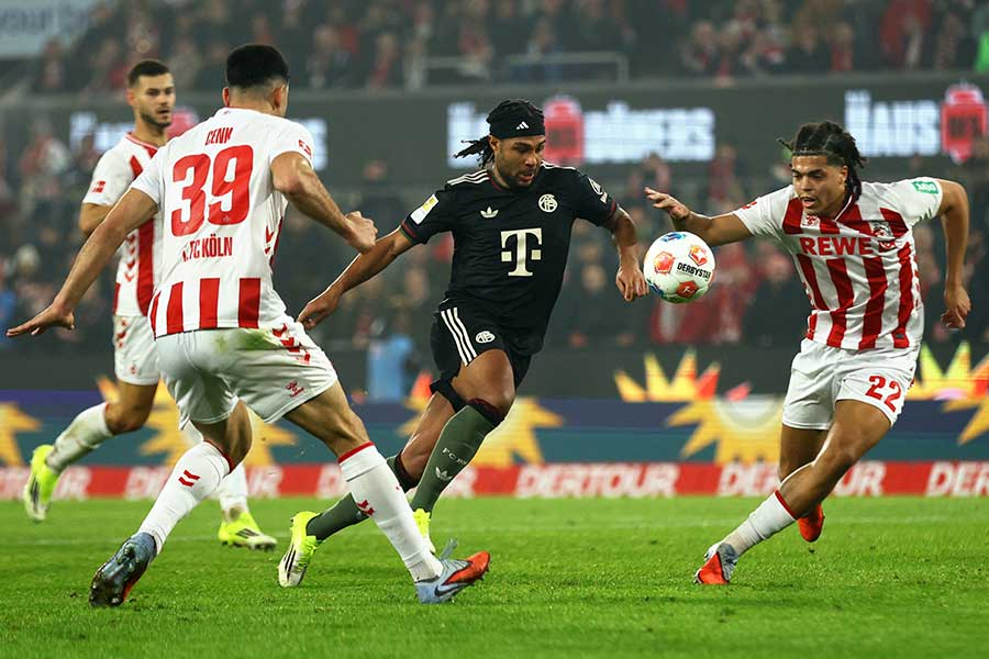 バイエルンのセルジュ・ニャブリ【写真：ロイター】