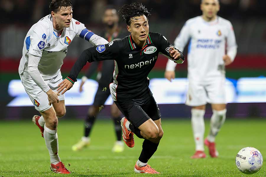 NECナイメヘンの佐野航大【写真:Pro Shots/アフロ】