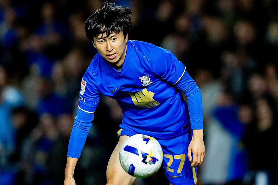 バーミンガム・シティの藤本寛也【写真：REX/アフロ】