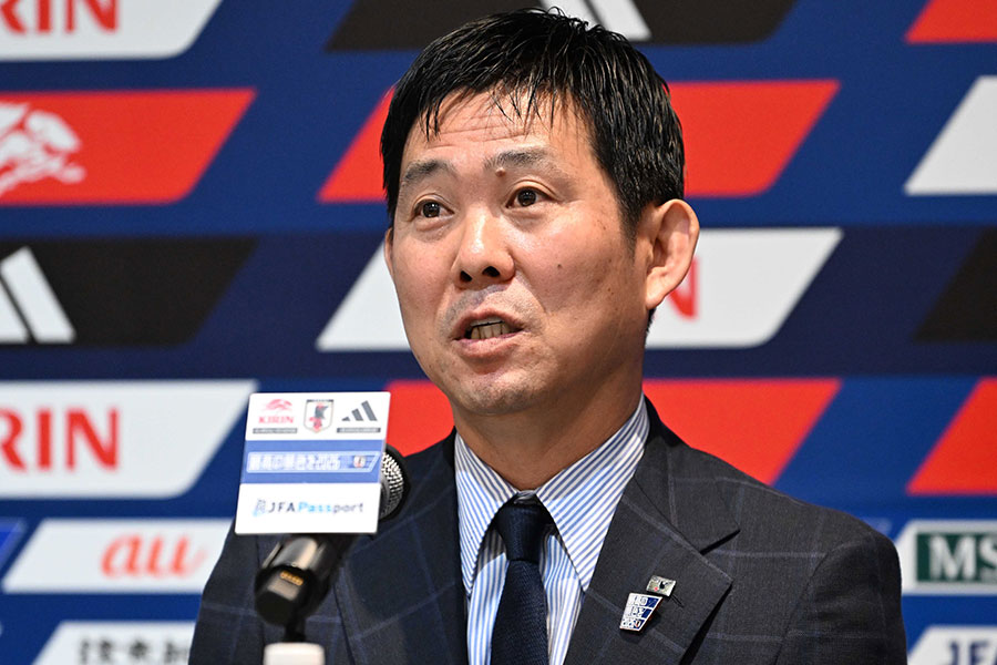 日本代表の森保一監督【写真：徳原隆元】