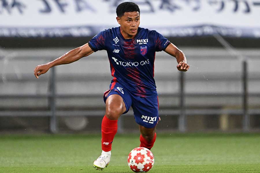 FC東京のバングーナガンデ佳史扶【写真：徳原隆元】