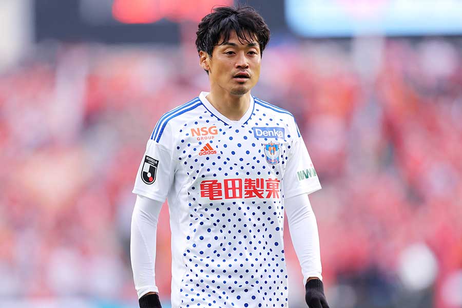 FC琉球に加入した千葉和彦(写真はアルビレックス新潟時代)【写真:西村尚己/アフロスポーツ】