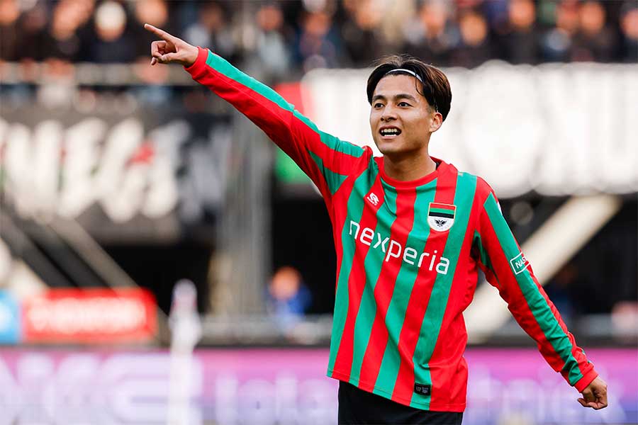 NECナイメヘンの佐野航大【写真：アフロ】