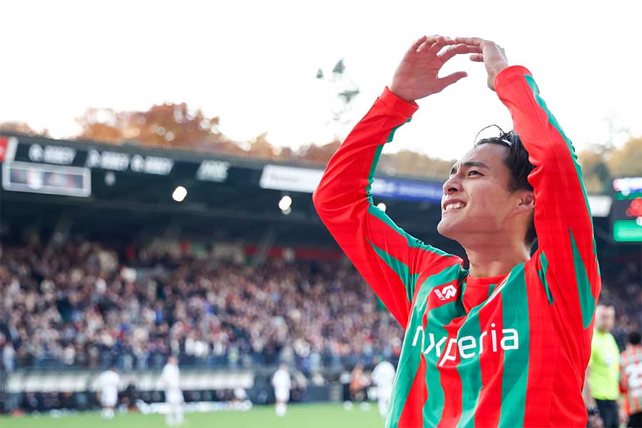 NECナイメヘンの佐野航大【写真：REX/アフロ】