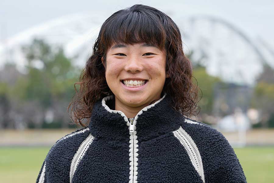 セレッソ大阪ヤンマーレディースでプレーする白垣うの【写真：増田美咲】