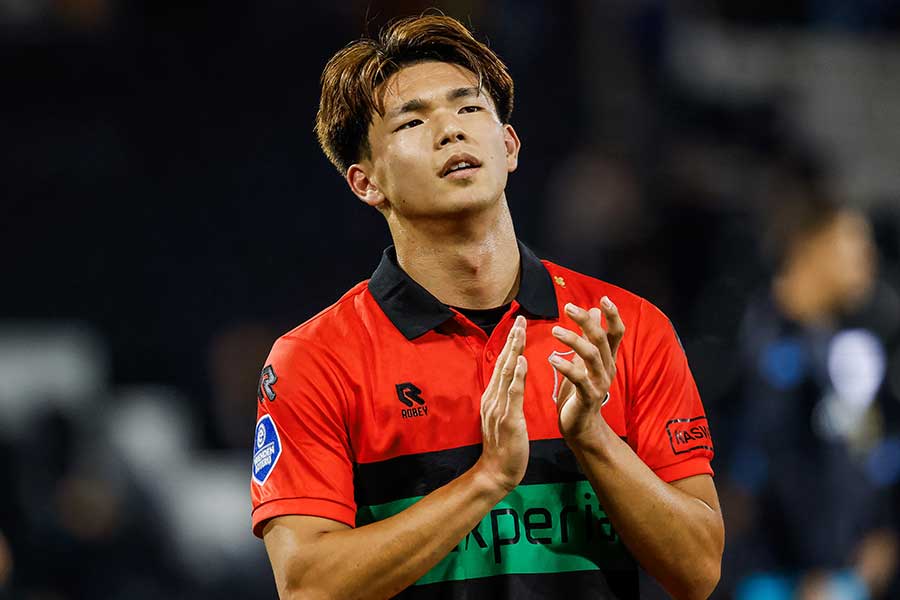 NECナイメヘンの塩貝健人【写真：ANP Photo/アフロ】