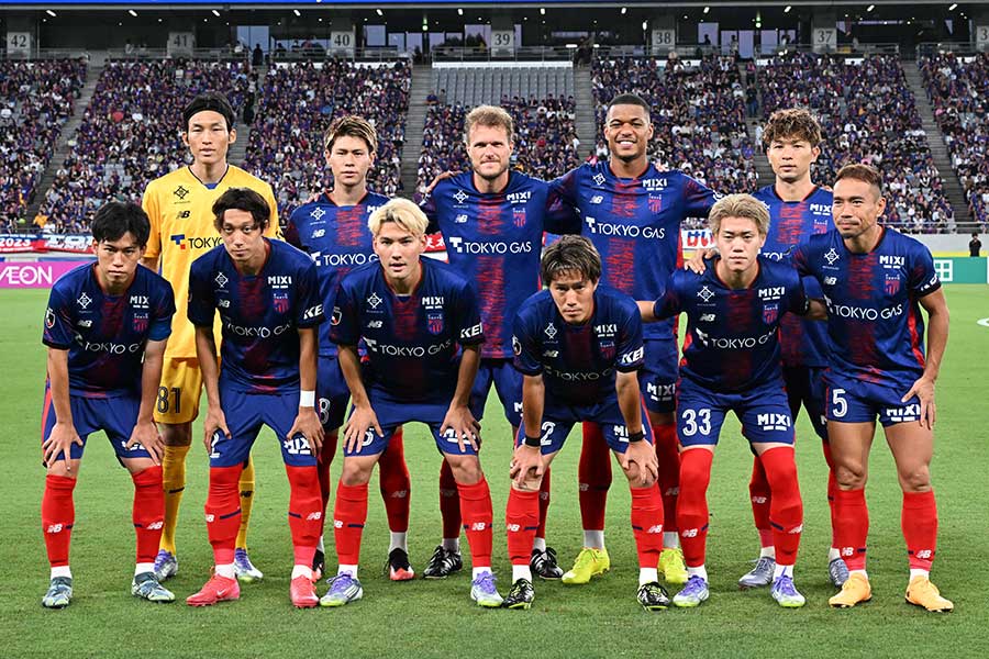 FC東京の新ユニフォームに注目【写真：徳原隆元】