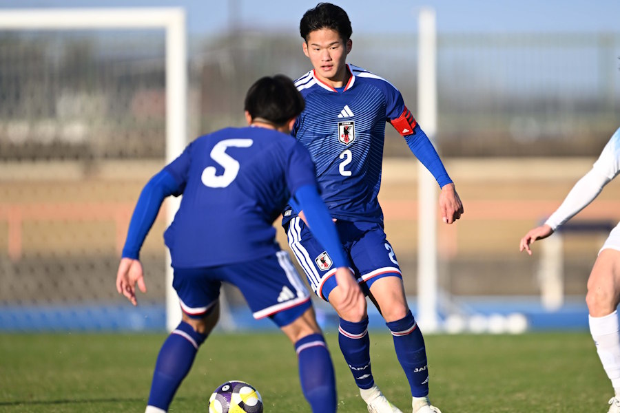 準決勝で韓国と対戦した日本【写真：徳原隆元】
