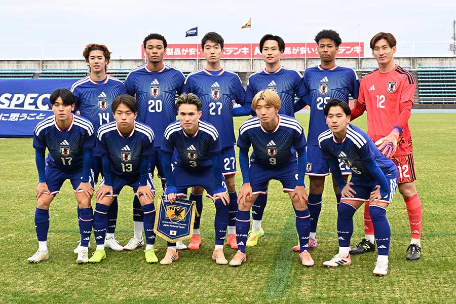 U-23日本代表が韓国に勝利【写真：徳原隆元】