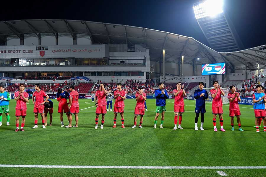 U-23韓国代表は日本に敗北【写真：REX/アフロ】