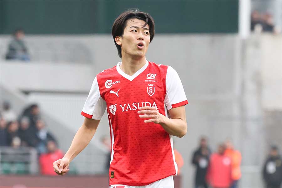 スタッド・ランスの中村敬斗【写真:PsnewZ/アフロ】