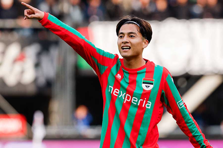 NECナイメヘンの佐野航大【写真：アフロ】