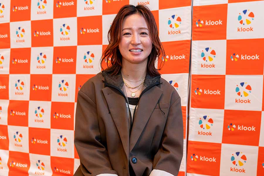 独占インタビューに応じた清水梨紗【写真:FOOTBALL ZONE編集部 】