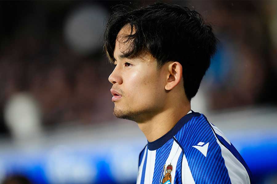 レアル・ソシエダの久保建英【写真：REX/アフロ】