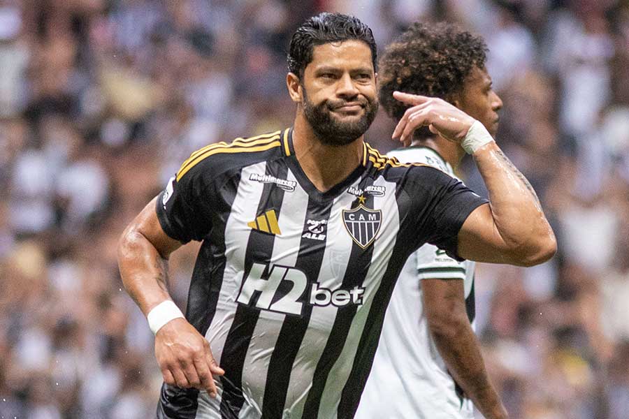 アトレチコ・ミネイロのフッキ【写真：AP/アフロ】