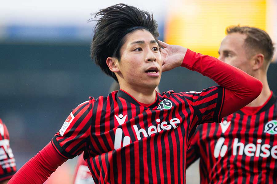 ハノーファーの横田大祐【写真：アフロ】