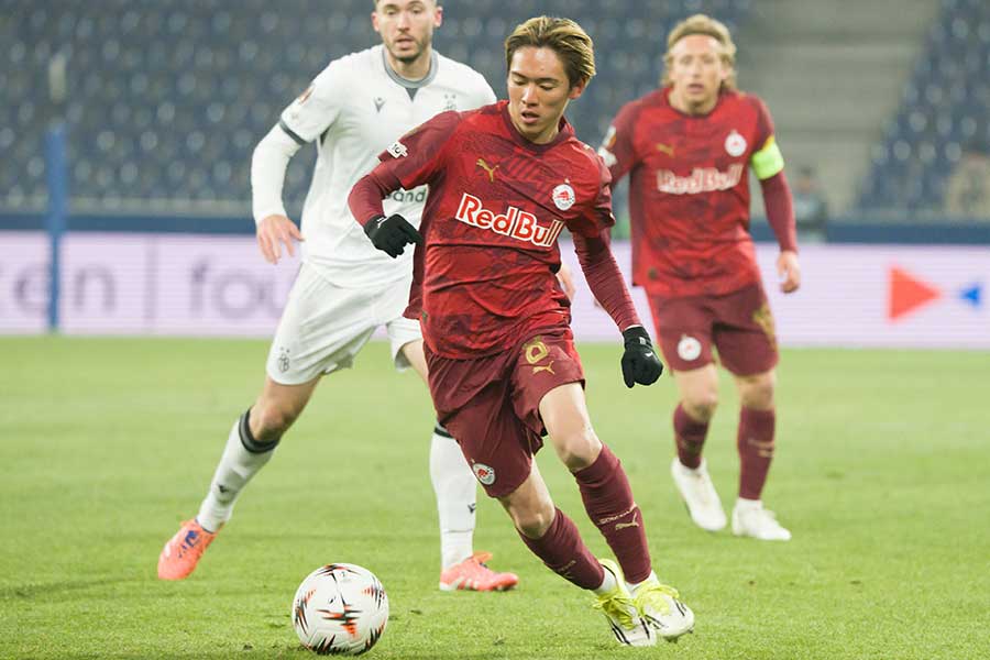 レッドブル・ザルツブルクの北野颯太【写真：アフロ】