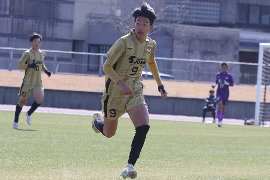 鹿児島城西の境勇翔【写真：安藤隆人】