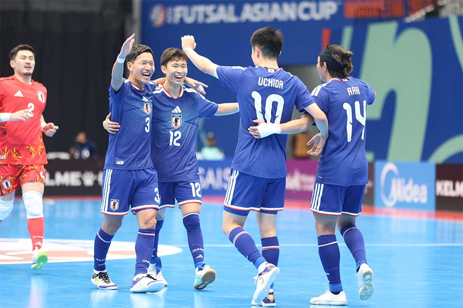 フットサル日本代表はオーストラリアに勝利【写真：河合拓】