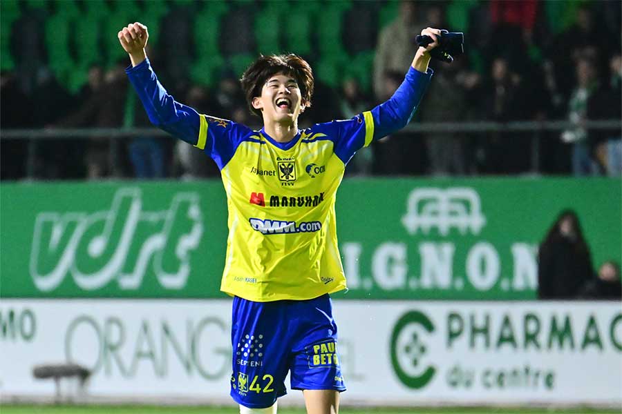 シント＝トロイデンの後藤啓介にハーフナー氏が注目【写真：PsnewZ/アフロ】