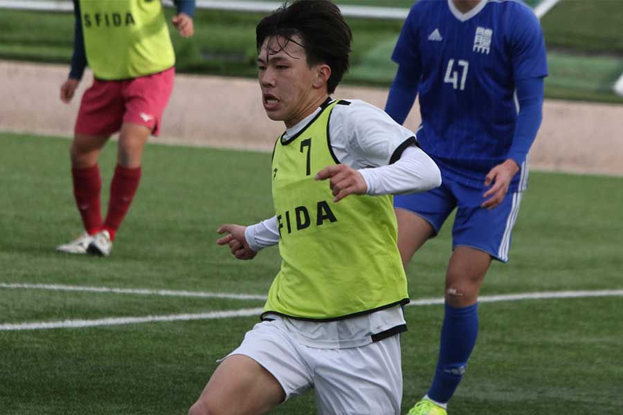 履正社の相澤怜実【写真：安藤隆人】