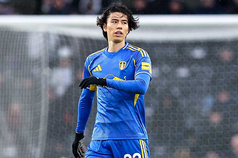 リーズの田中碧にガラタサライが関心【写真:REX/アフロ】